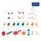Hape Quadrilla Wooden Super Spiral Marble Run Construction Set